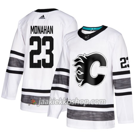 Miehille NHL Calgary Flames Pelipaita Sean Monahan 23 Valkoinen 2019 All-Star Adidas Authentic